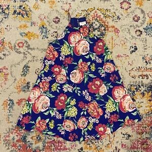 Everly Blue Floral Dress